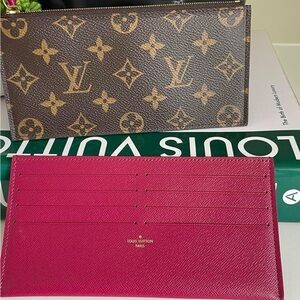 AUTHENTIC Monogram & Red inserts…